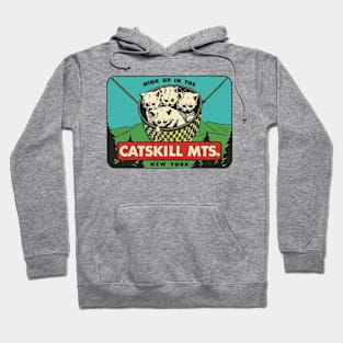 Vintage Style Catskill Mountains Hoodie